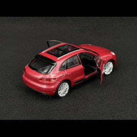 Porsche Macan Turbo 2019 Pink Friction Toy 1/38 Welly MAP01024015