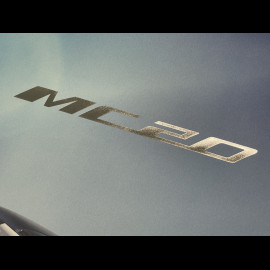 Maserati Poster MC20 Rear View Blue / White 920029612
