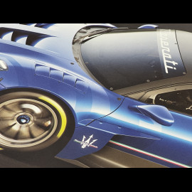 Maserati Poster Corse GT2 Blue 920032988