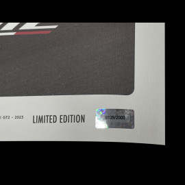 Maserati Poster Corse GT2 Blue 920032988