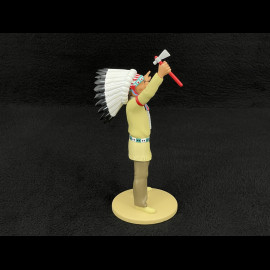 Tim und Struppi Figur - Großer Indianerhäuptling - Tim und Struppi in Amerika 12 cm 42249