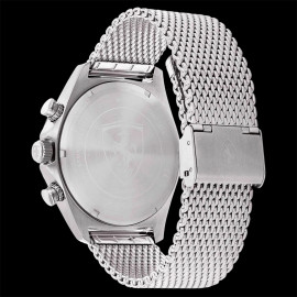 Ferrari Uhr Pilota Evo Chronograph Silbernes Mesh-Armband FE-083-0826