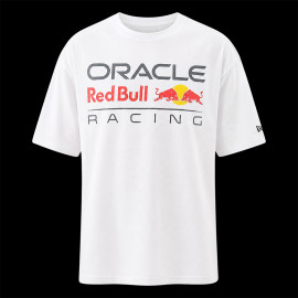 Red Bull T-Shirt Racing F1 Team Logo White New Era 60897385 - Unisex