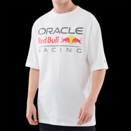 Red Bull T-Shirt Racing F1 Team Logo White New Era 60897385 - Unisex