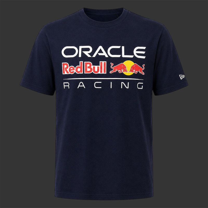 Red Bull T-Shirt Racing F1 Team Logo Dunkelblau New Era 60897387 - Unisex