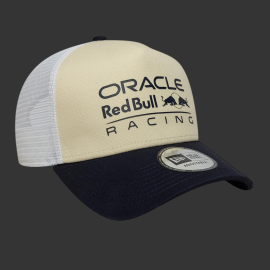 Red Bull Cap Racing F1 Team Trucker Beige / Marineblau / Weiß New Era 60772117 - Unisex