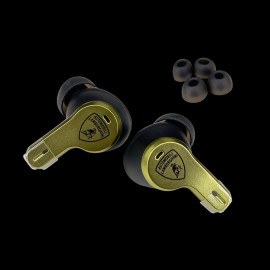 Lamborghini Kopfhörer Bluetooth Mattschwarz / Metallic Grün GRS22005