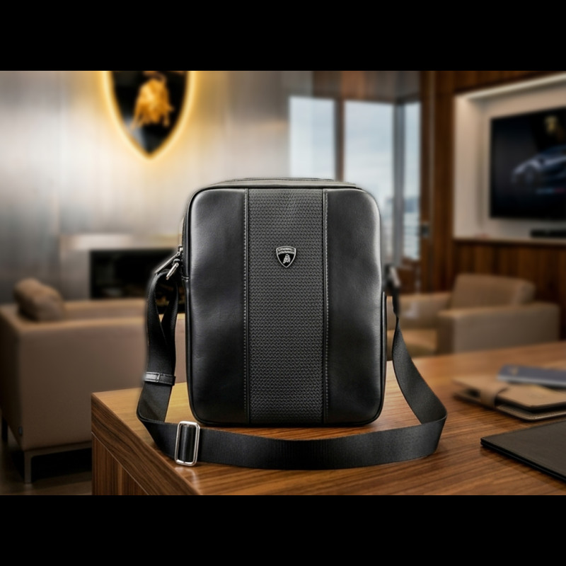 Lamborghini Shoulder Bag Black GRS22001