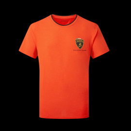 Lamborghini T-shirt Squadra Corse Orange LB18T2-450 - unisex