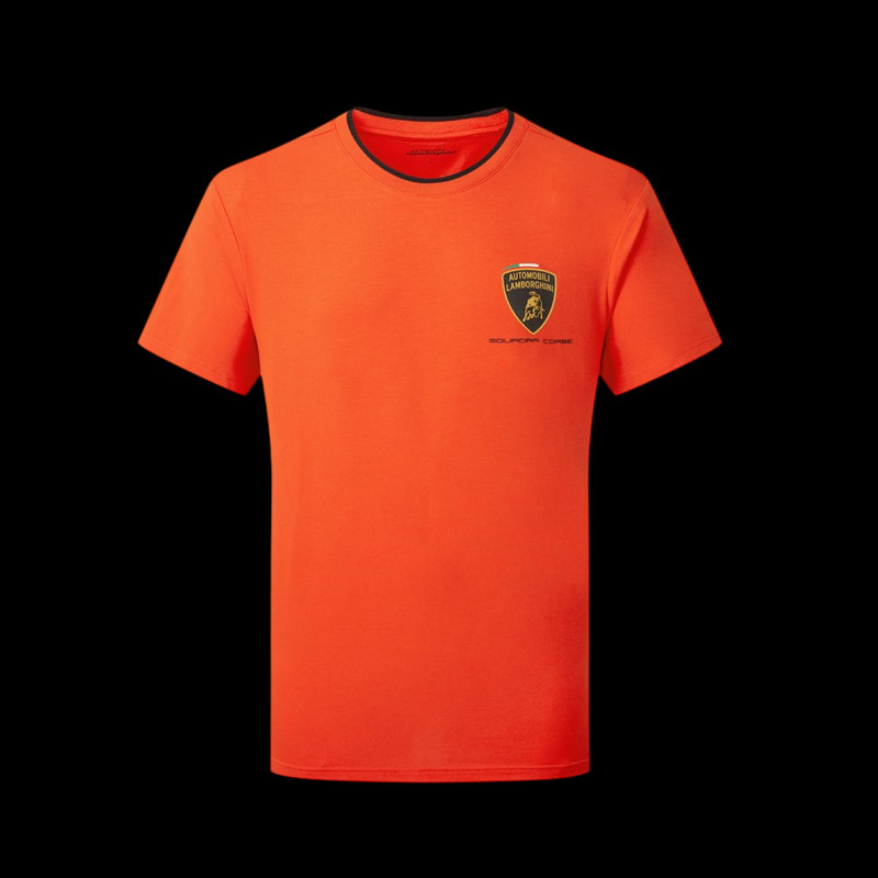 Lamborghini T-shirt Squadra Corse Orange LB18T2-450 - unisex