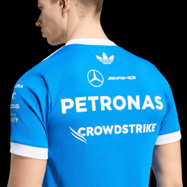 Mercedes-AMG T-Shirt Petronas F1 Team Blue Wonder Blue / White Adidas KW1660 - Unisex
