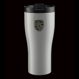 Thermo-becher Porsche Turbonit Wappen isothermal Kreidegrau WAP05063026AHD