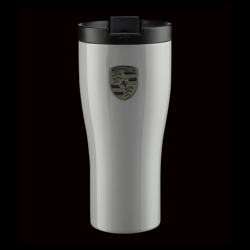 Thermo-becher Porsche Turbonit Wappen isothermal Kreidegrau WAP05063026AHD