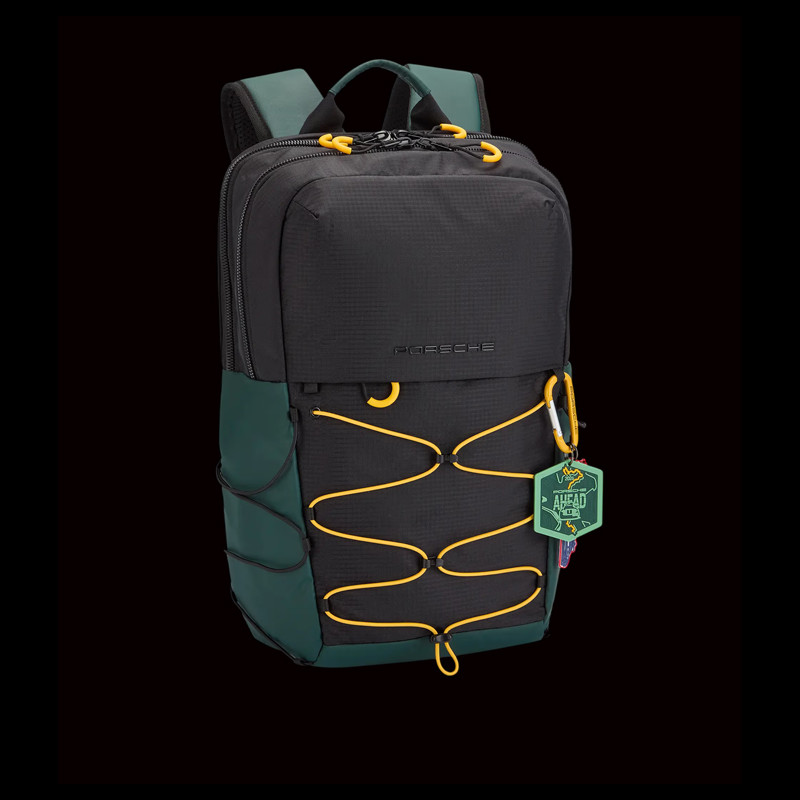 Porsche Backpack AHEAD Black / Green WAP035002260BB