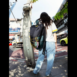 Porsche Rucksack AHEAD Schwarz / Grün WAP035002260BB