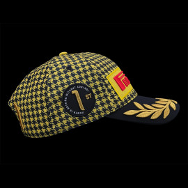 SELTEN : Pirelli Cap Sieger Silverstone GP 2026 F1 Bestickt Schwarz / Gelb 0117 - Unisex