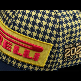 RARE : Pirelli Hat Winner Silverstone GP 2026 F1 Embroidered Black / Yellow 0117 - Unisex