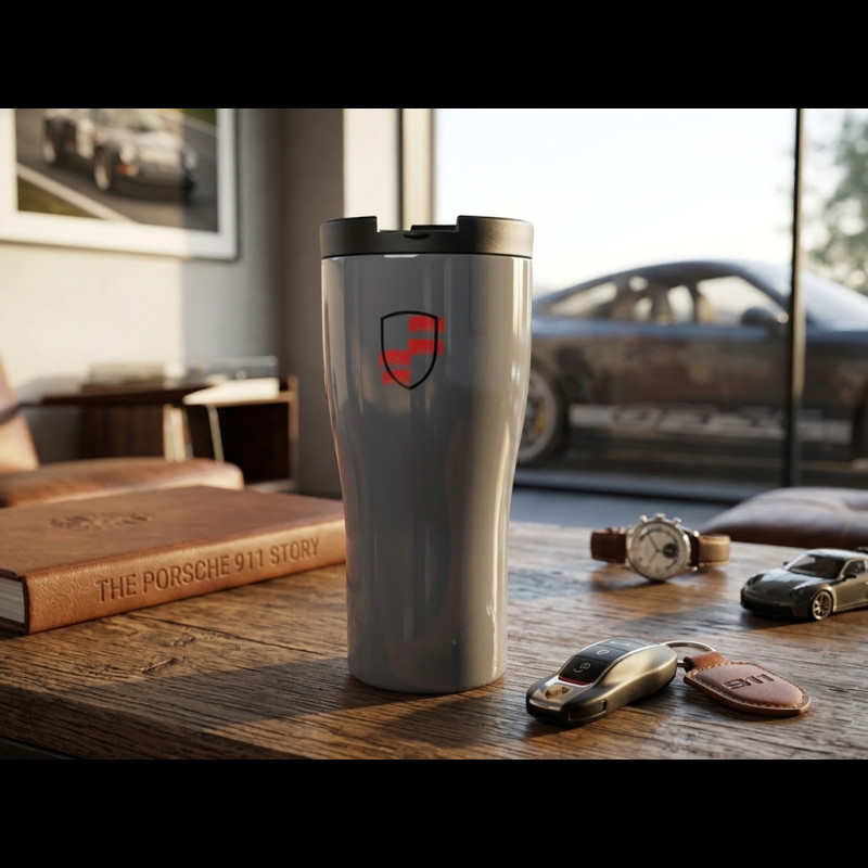 Thermos Mug Porsche 911 GT3 S/C Crest Isothermal Schiefergrau WAP0506300T0TB