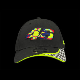 Valentino Rossi Hat VR46 WRT MotoGP Checkerboard Black / Multicolor New Era 60897579 - Unisex