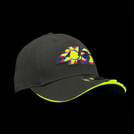 Valentino Rossi Cap VR46 WRT MotoGP Schachbrett Schwarz / Mehrfarbig New Era 60897579 - Unisex