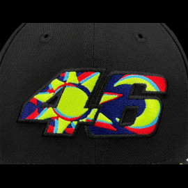 Valentino Rossi Hat VR46 WRT MotoGP Checkerboard Black / Multicolor New Era 60897579 - Unisex