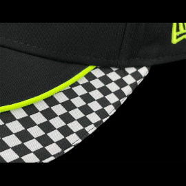Valentino Rossi Cap VR46 WRT MotoGP Schachbrett Schwarz / Mehrfarbig New Era 60897579 - Unisex