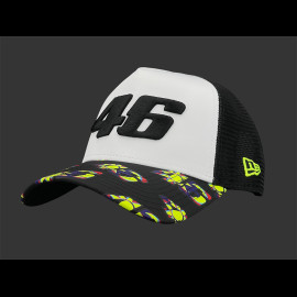 Valentino Rossi Cap VR46 WRT MotoGP Trucker Schwarz / Weiß New Era 60897569 - Unisex