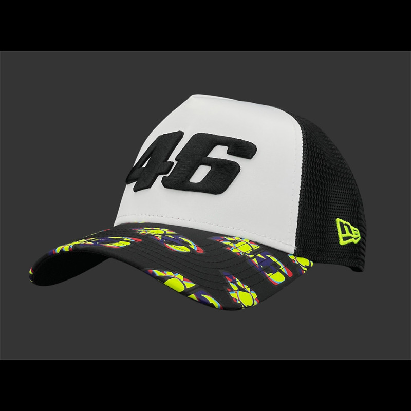 Valentino Rossi Hat VR46 WRT MotoGP Trucker Black / White New Era 60897569 - Unisex