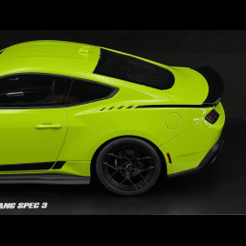 Ford Mustang RTR Spec-3 2025 Hyper Lime 1/18 GT Spirit GT565