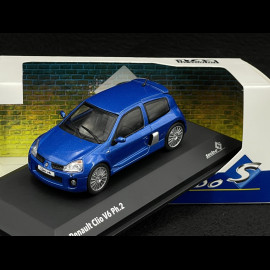 Renault Clio V6 Phase 2 2003 Ilias Blau 1/43 Solido S4318101