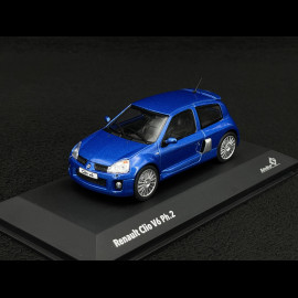 Renault Clio V6 Phase 2 2003 Ilias Blau 1/43 Solido S4318101