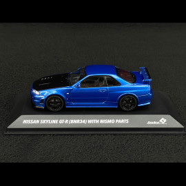 Nissan Skyline GT-R (R34) Z-Tune 1998 Bayside Blue 1/43 Solido S4318202