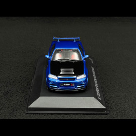 Nissan Skyline GT-R (R34) Z-Tune 1998 Bayside Blue 1/43 Solido S4318202