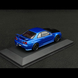 Nissan Skyline GT-R (R34) Z-Tune 1998 Bayside Blue 1/43 Solido S4318202