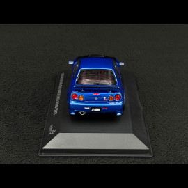 Nissan Skyline GT-R (R34) Z-Tune 1998 Bayside Blue 1/43 Solido S4318202