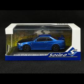 Nissan Skyline GT-R (R34) Z-Tune 1998 Bayside Blue 1/43 Solido S4318202