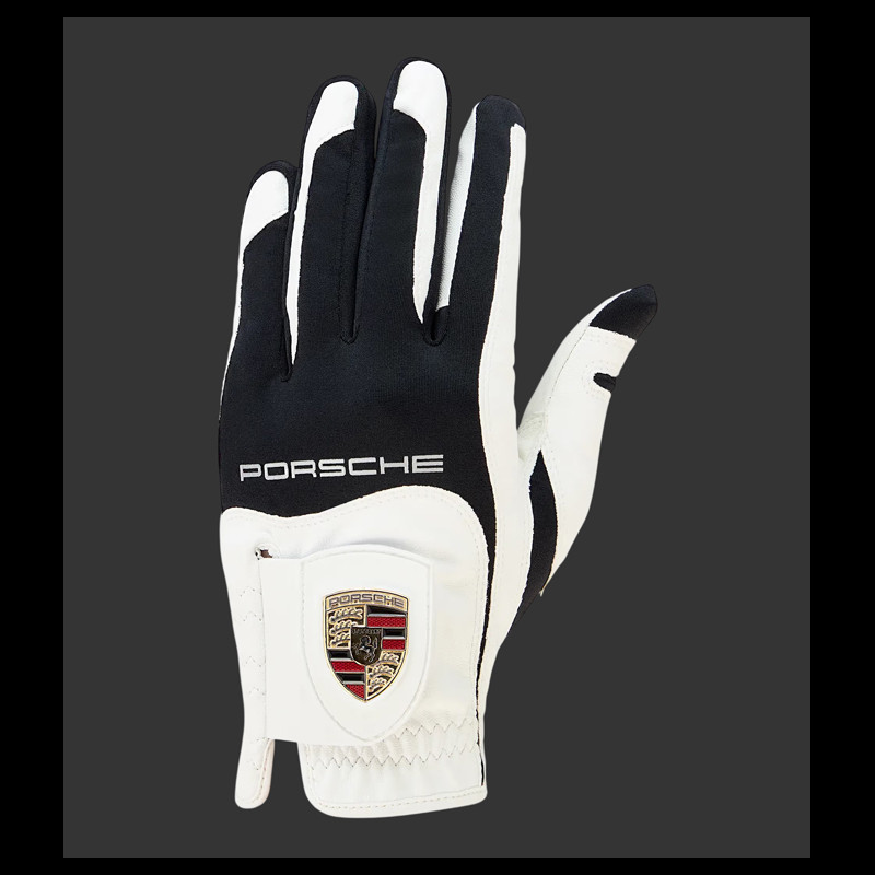 Porsche Golfhandschuh Glove Schwarz / Weiß WAP0600010TGHS