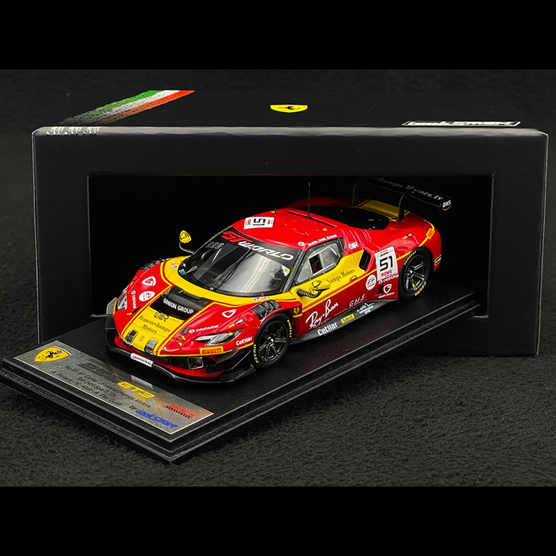 Ferrari 296 GT3 n° 51 3. 24h Spa 2025 1/43 Looksmart LSRC206