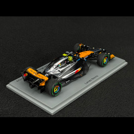 Lando Norris McLaren MCL39 n° 4 Sieger GP Großbritannien 2025 F1 mit Pit Board 1/43 Spark S9596
