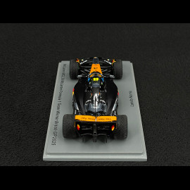 Lando Norris McLaren MCL39 n° 4 Sieger GP Großbritannien 2025 F1 mit Pit Board 1/43 Spark S9596