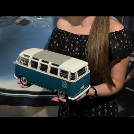 Volkswagen Combi T1 Samba Bus 1962 Regatta Blau / Weiß 1/12 Ottomobile G102