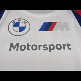 BMW T-Shirt Motorsport M4 GT4 Evo Jersey Lange Ärmel Puma Weiß / Blau / Rot 632577-04