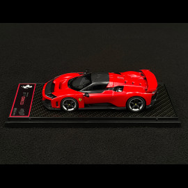 Ferrari F80 2024 Carbon Option Rosso Corsa / Carbon Felgen 1/43 BBR Models BBRC305A1