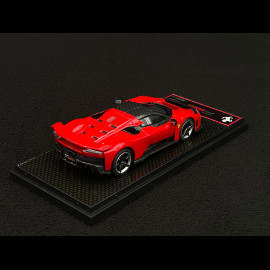 Ferrari F80 2024 Carbon Option Rosso Corsa / Carbon Felgen 1/43 BBR Models BBRC305A1