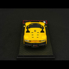 Ferrari F80 2024 Carbon Option Giallo Tristrato / Silver Rims 1/43 BBR Models BBRC305B