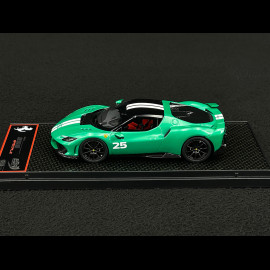 Ferrari 296 Speciale n° 25 2025 Verde Nürburgring / Weiße Streifen 1/43 BBR Models BBRC323A