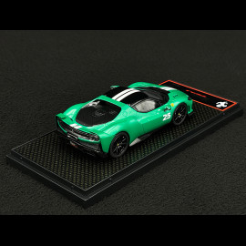 Ferrari 296 Speciale n° 25 2025 Verde Nürburgring / Weiße Streifen 1/43 BBR Models BBRC323A