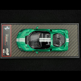 Ferrari 296 Speciale n° 25 2025 Verde Nürburgring / Weiße Streifen 1/43 BBR Models BBRC323A