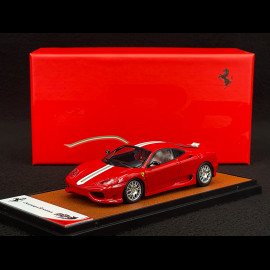 Ferrari 360 Challenge Stradale 2003 Rosso Corsa / Italian Stripe 1/43 BBR Models BBR273A