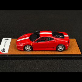 Ferrari 360 Challenge Stradale 2003 Rosso Corsa / Italienischer Streifen 1/43 BBR Models BBR273A